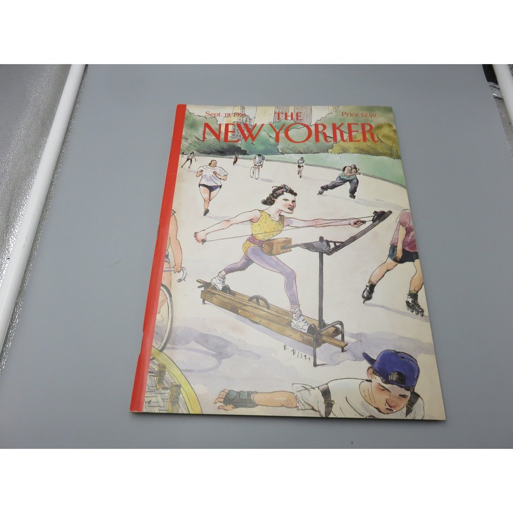 Vintage The New Yorker Magazine September 19 1994 B Blitt Cover Chanel No 5 Ad